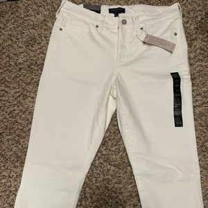 Banana Republic White Skinny Jeans